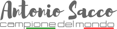 Antonio Sacco | Campione del Mondo